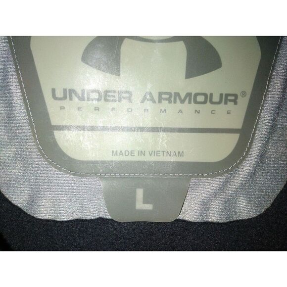 Under Armour Black Performance Warm Up Training Jacket  Mens Large - Picture 8 of 10